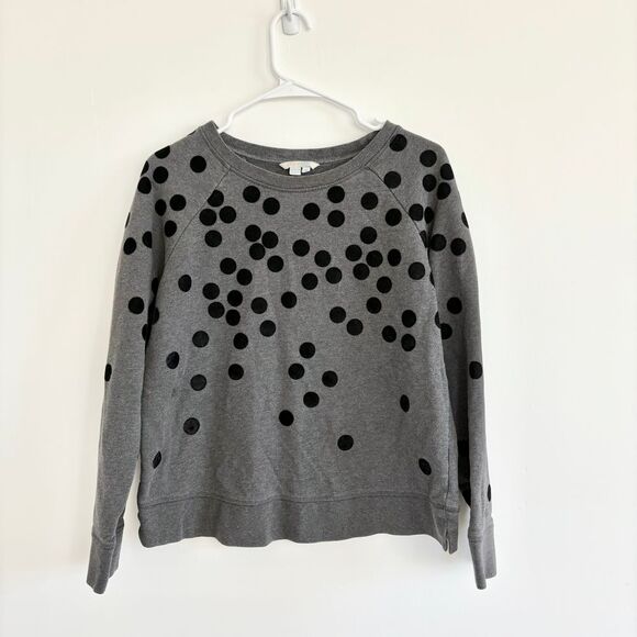 Boden Sweaters - Boden Polka Dot Pull Over Sweater Sweatshirt Material